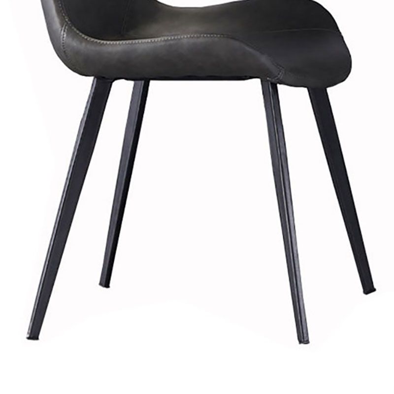 1/4/5/7 Pcs Metal Modern Dining Room Set with Rectangle Metal Base Table Dining Set