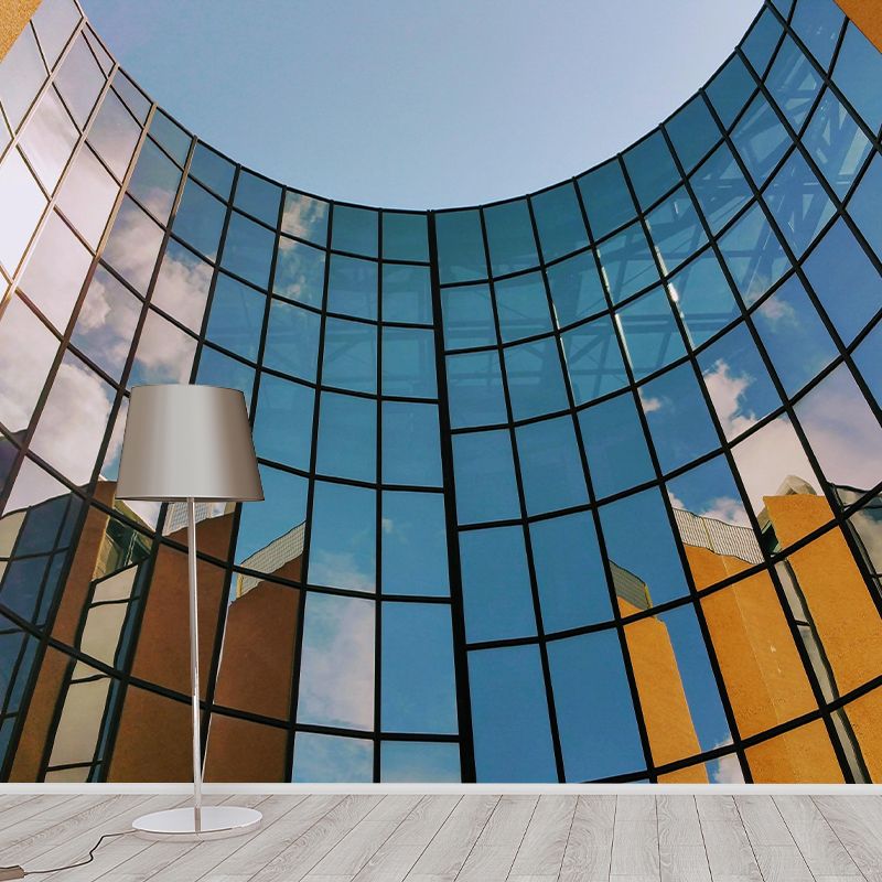 Buildings Wall Mural Horizontal Photography Eco-friendly Wall Covering for House