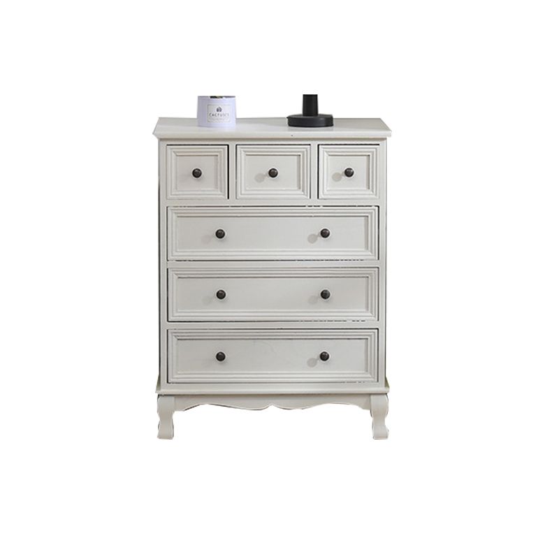 Traditional Style Storage Chest Bedroom Solid Wood Storage Chest Dresser with Drawers