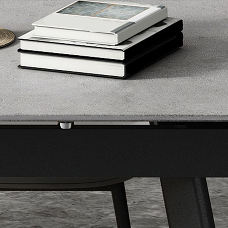 Rectangle Dining Table Modern Extendable Dining Table for Dining Room
