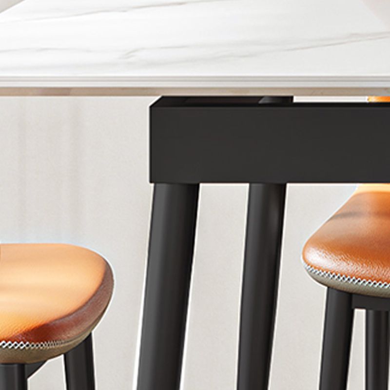 Extendable Sintered Stone Dining Table Simplicity Home Fixed Table