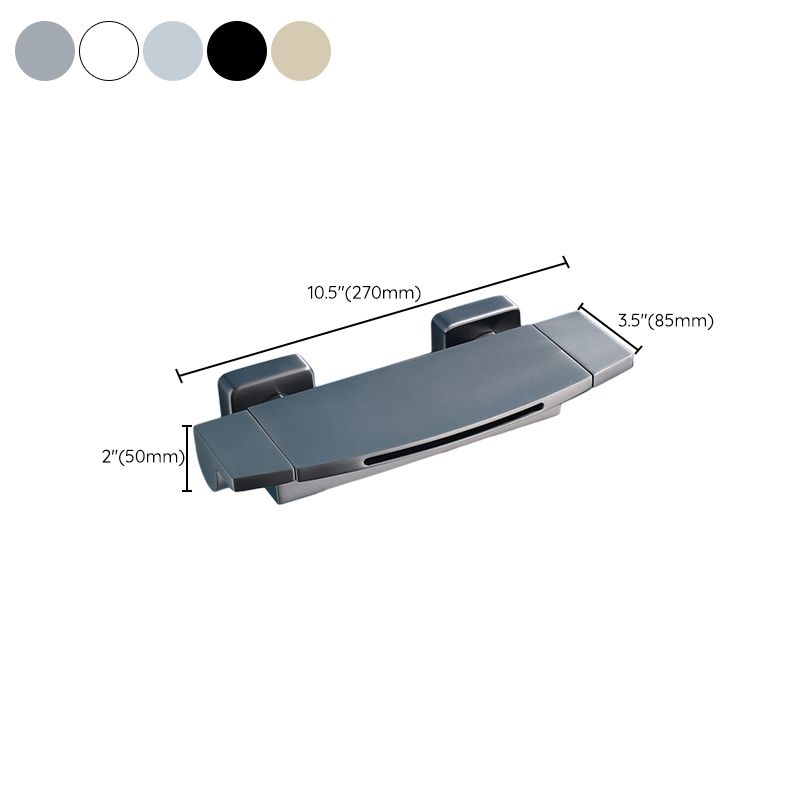 Modern Bathroom Tub Spout Wall Mounted Fixed Waterfall Faucet