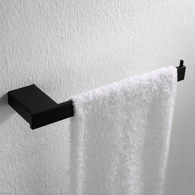 Contemporary Bathroom Accessory As Individual Or As a Set in Balck