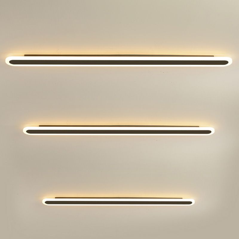 LED -Wandmontage Leuchte postmoderne Acryllinie -Wandleitungsleitung