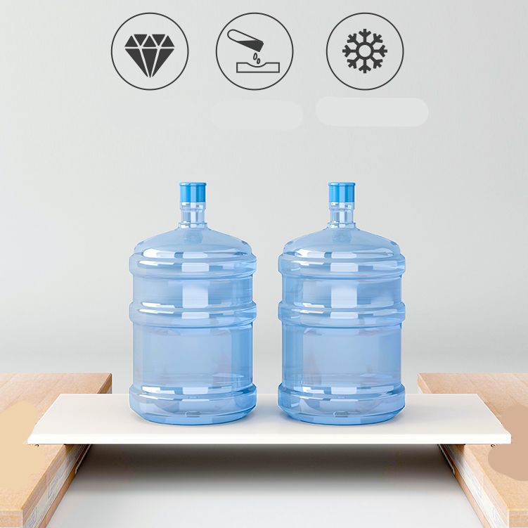 Manufactured Wood Standard Bookshelf Vertical Open Bookcase with Drawer