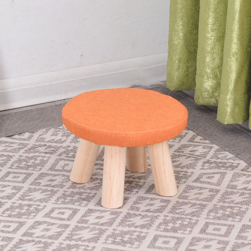 Modern Watermelon Standard Tear Resistant Round Standard for Living Room