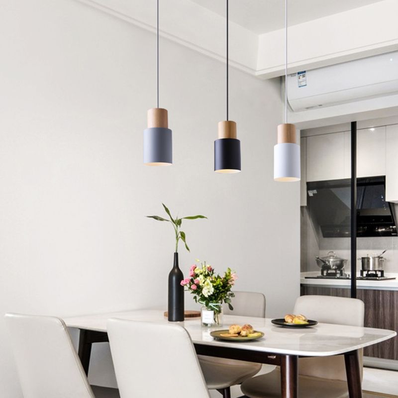 Costrero de techo Ligera de metal nórdico colgante de colgante de colgante