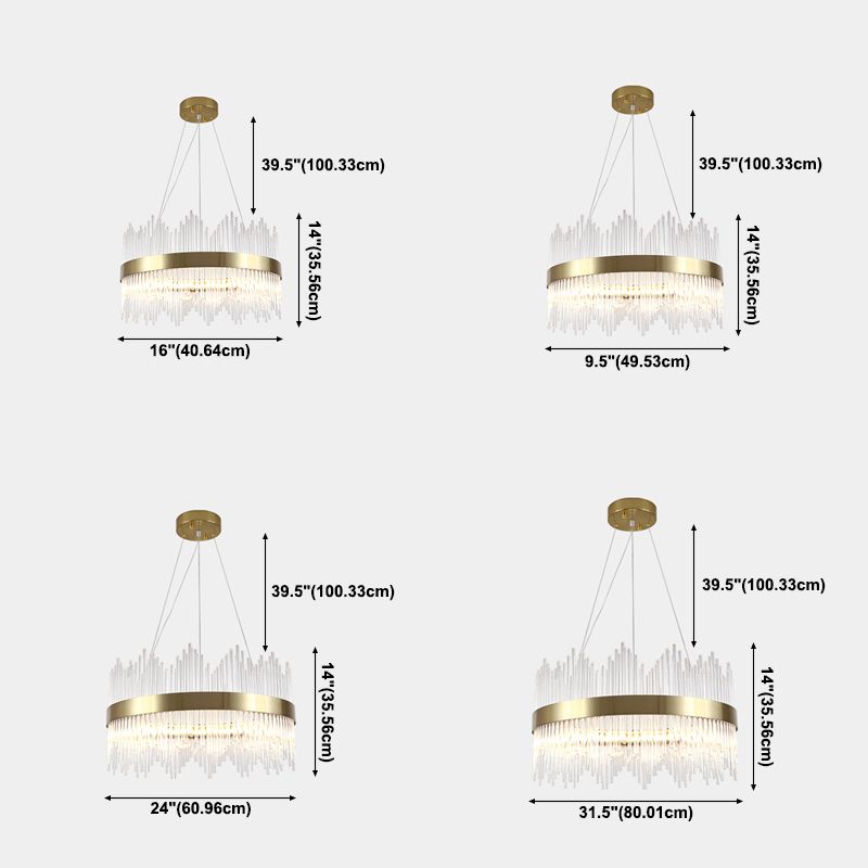 Luz de lujo moderno moderno simple led encogedor led lámpara luz para sala de estar dormitorio de comedor