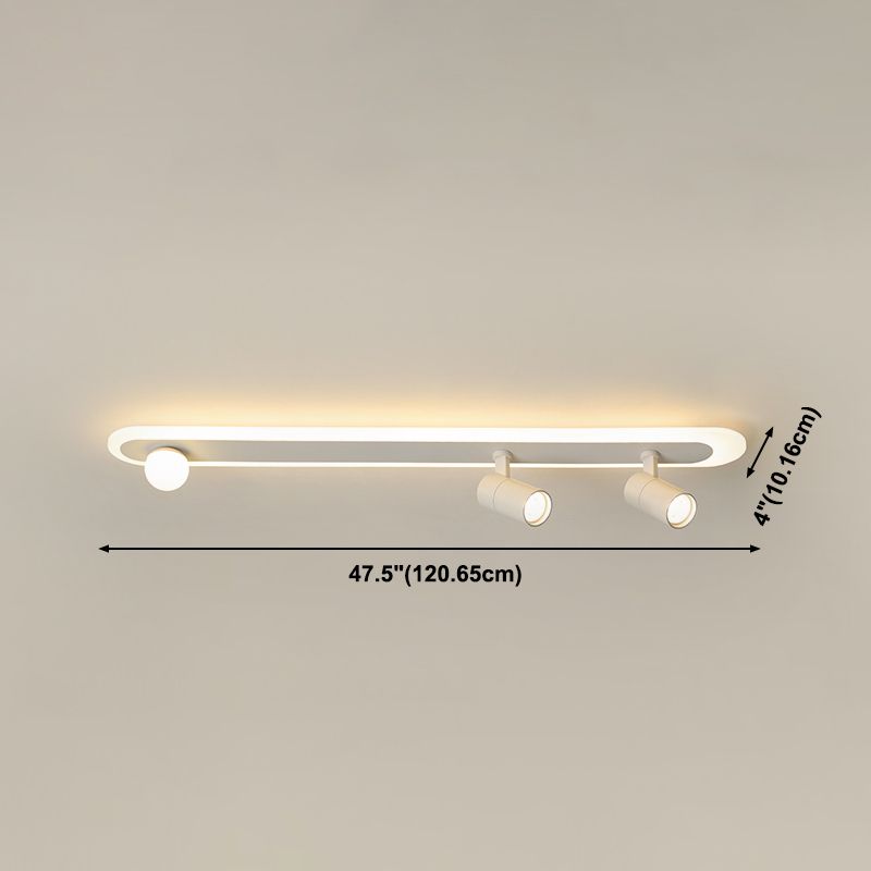 Lampe de plafond moderne de conception de projecteur de lumière de bâti affleurant pour le salon de chambre à coucher