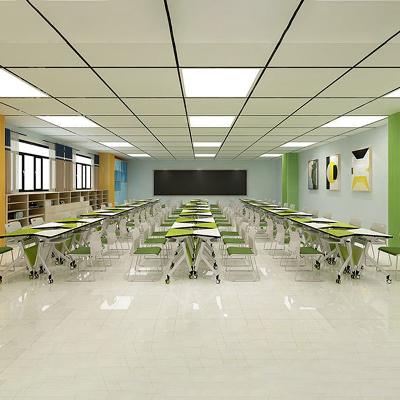 Modern Conference Chair with Metal Frame Mid Back Office Chair