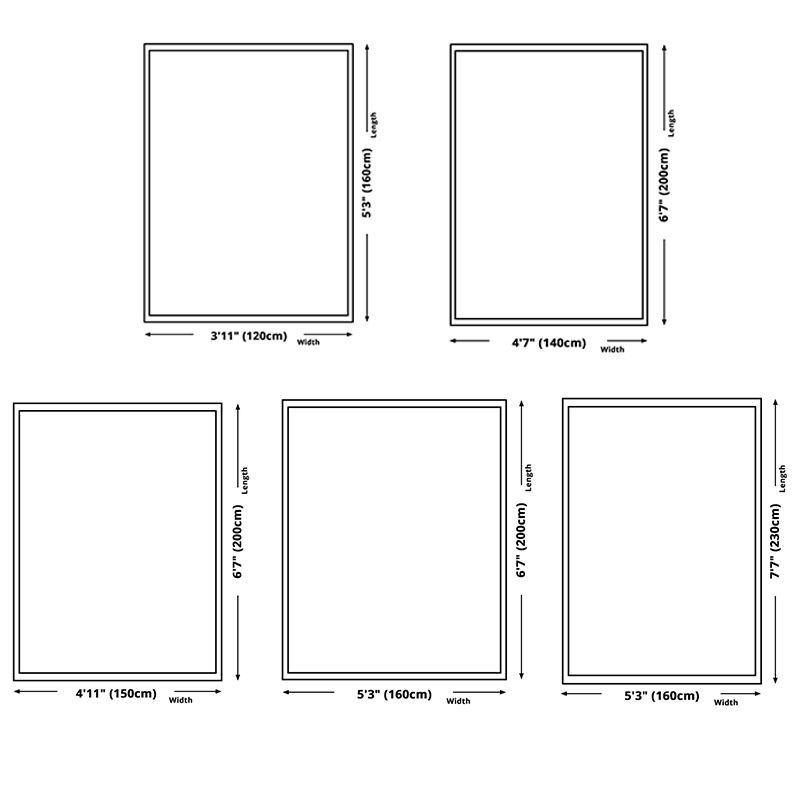 Creative Asymmetrical Triangle Pattern Rug Modern Stylish Polyester Rug Non-Slip Backing Washable Carpet for Home Decor