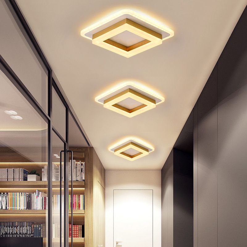 Lampe LED Lamp Plafond Le plafond d'ébullition avec l'art du fer pour le corridor