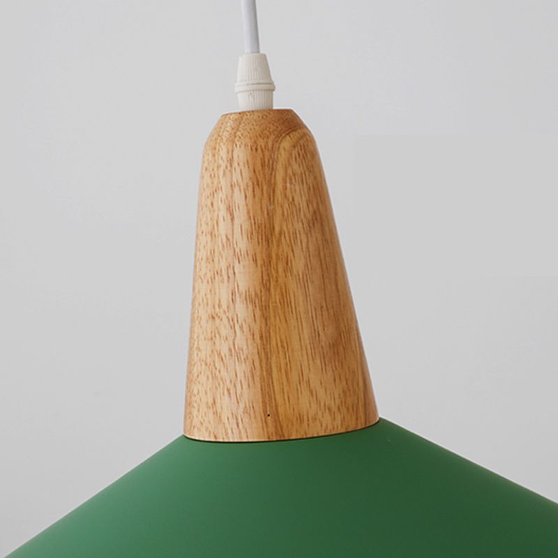 Metal Geometric Shape Hanging Light Nordic Macarons 1 Light Hanging Mount Lights