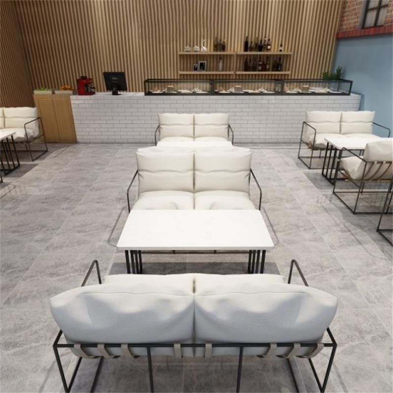 Modern White Stain Resistant Seating Tuxedo Arm Sofa for Bonus Room