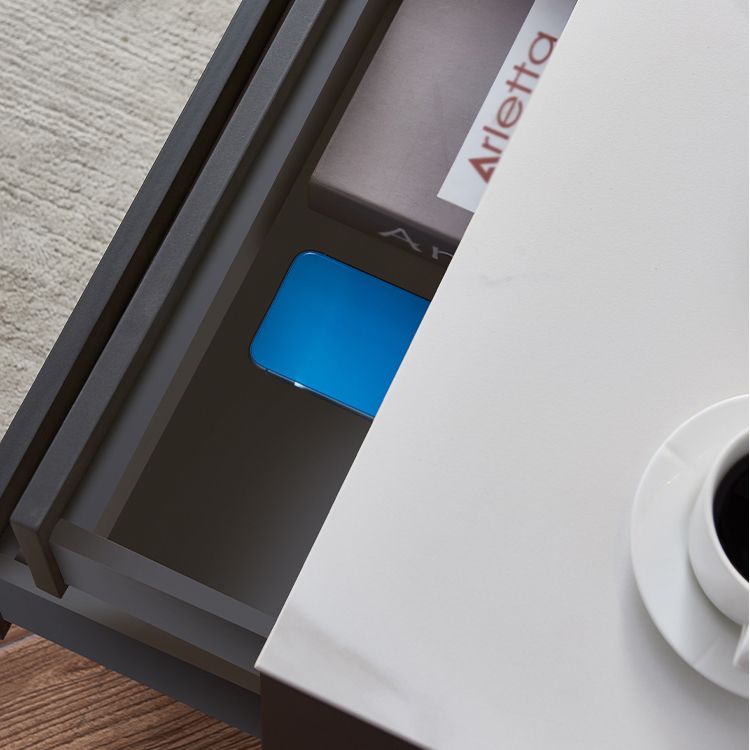 Drawer Wood Sideboard Modern Buffet Server Cabinet with Drawer for Dining Room