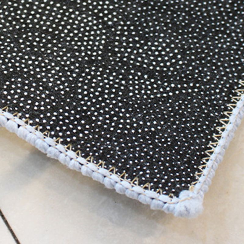 Modern Style Rug Geometric Pattern Rectangle Stain Resistant Shape Rug for Home Decor