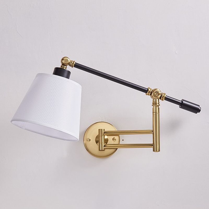1 Light Cylinder Wall Mounted Light Fixture Modern Style Metal Wall Lighting Ideas Lights