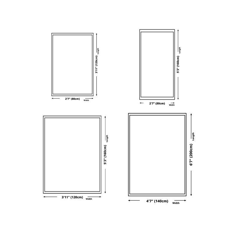 Gray Abstract Pattern Rug Blending Modern Rug Washable Area Rug for Home Decor