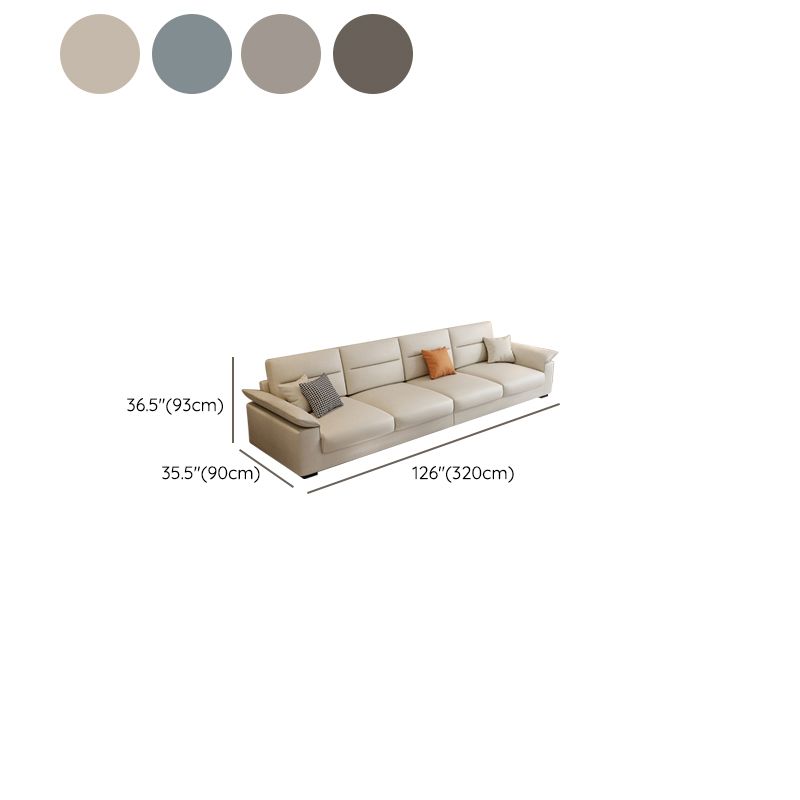 36.6" H Seating Pillow Top Arm Tropical Sofa for Living Room