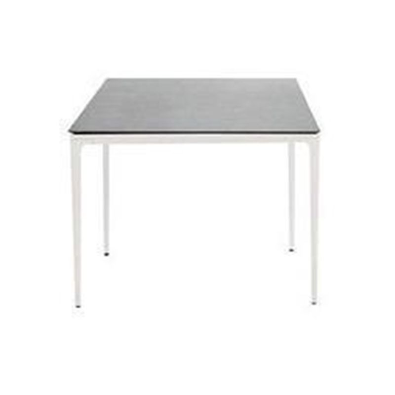 Modern Style 1/3/5/6 Pieces Dining Metal Set Stone Dining Table Set for Outdoor