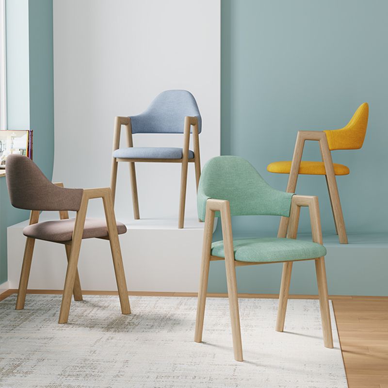 Chaise d'appoint de salle à manger en métal intérieur-extérieur moderne, chaise d'appoint à dossier ouvert avec accoudoirs