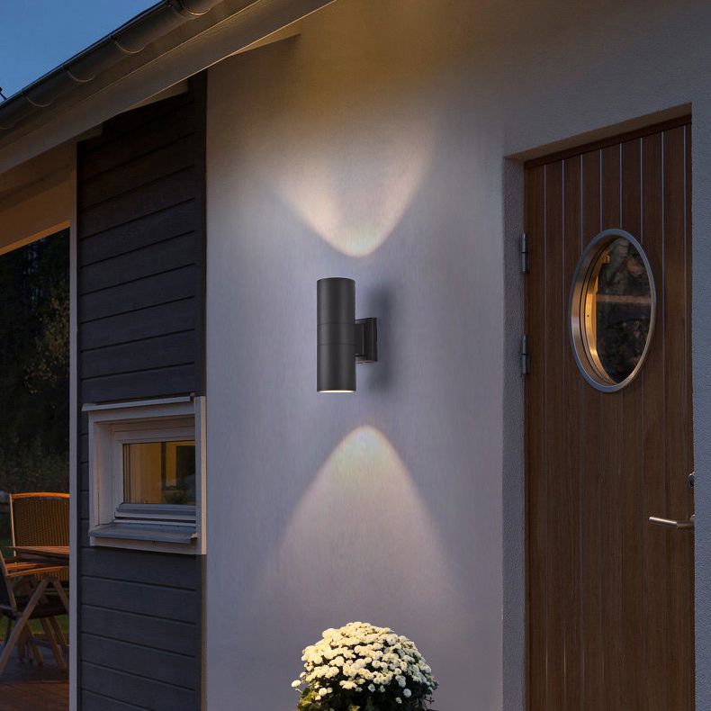 Cilinder SCONCE LICHTEN HEEFTE HODEPASTREPORAIRE STYLE METAL WALL Monteerde lichten