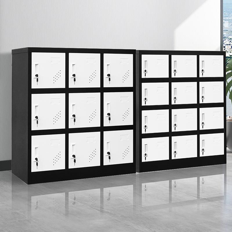 Hinged Contemporary Storage Cabinet Non-Hanging Armoire for Home
