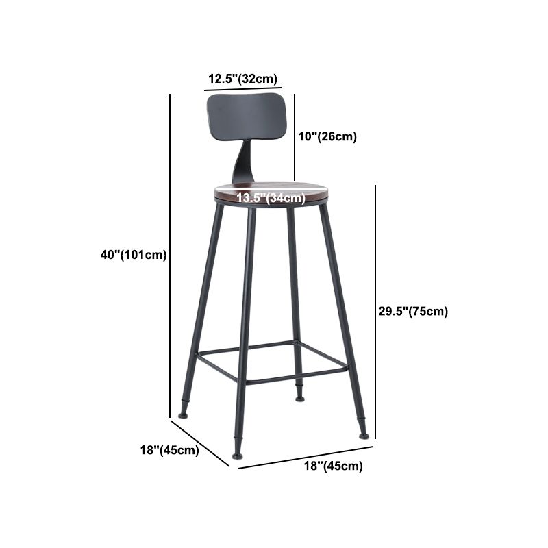 Industrial 1/3/4/5 Pieces Bar Table Set Square Pine Wood Counter Table with High Stools