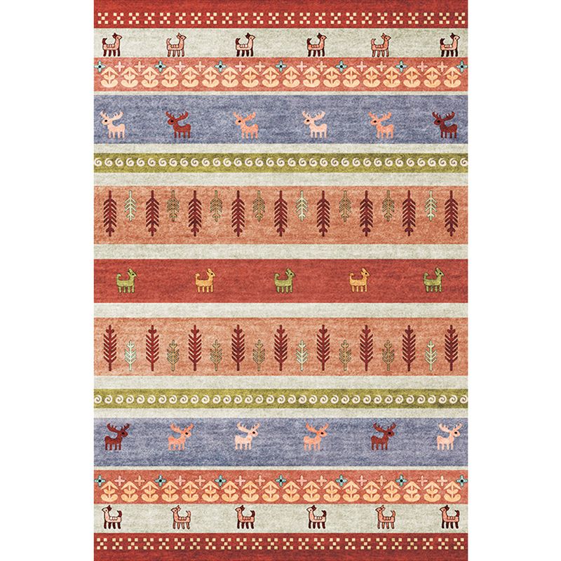 Tapis de synthèse multicolore de tapis de synthétique multicolore géo de géo.