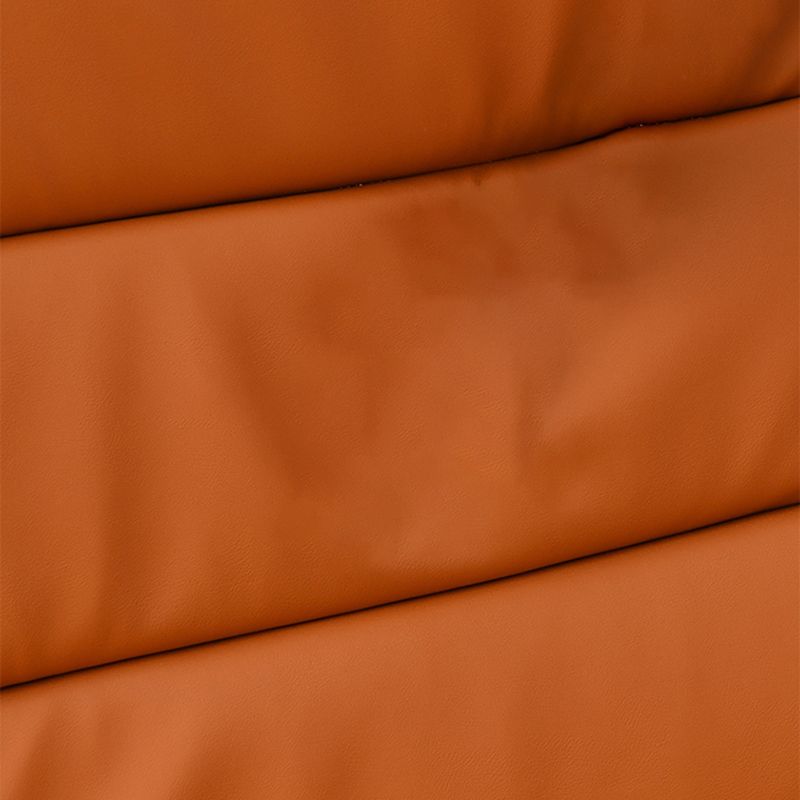 Modern Cushioned Chaise Lounge Leather Armless Chaise for Living Room