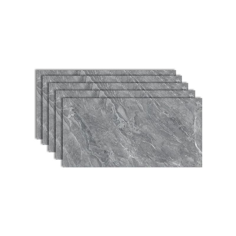 Modern 3D Peel & Stick Field Tile Rectangular Peel and Stick Tiles