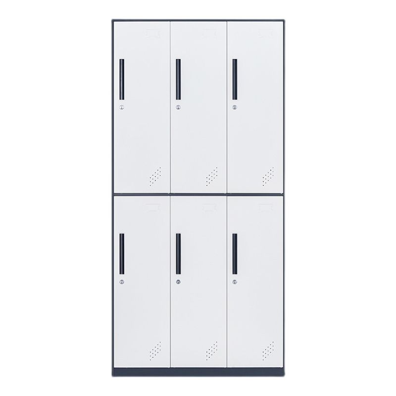 Contemporary Style Wardrobe Metal Home Wardrobe Closet with Doors