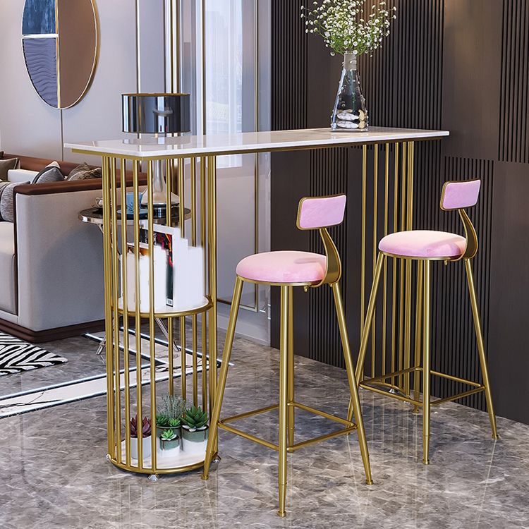 1/2/3 Pieces Pub Dining Set Contemporary Table and Stool for Bar