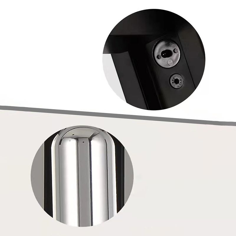 1-Light Rectangle Wall Mount Light Modern Style Metal Wall Sconce Lights