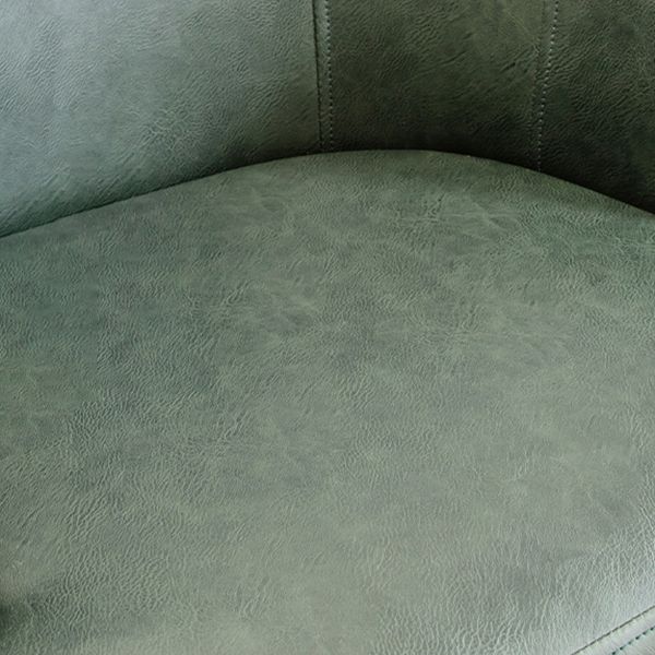 Minimalist Style Upholstered Side Chair Solid Back Arm Single Dining Side Chair for Home