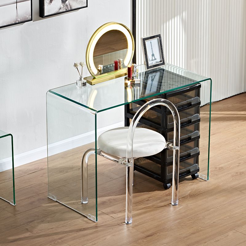 Contemporary Make-up Vanity Standing Glass Bedroom Makeup Vanity Set