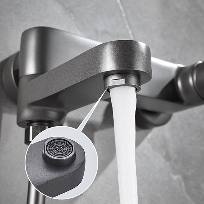 Modern Bathtub Faucet Brass Handheld Shower Head Bathtub Faucet