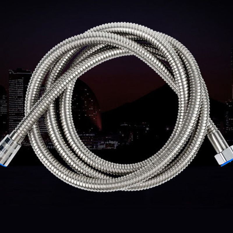 Modern Stainless Steel Hand Shower Water Filtration Round Showerhead