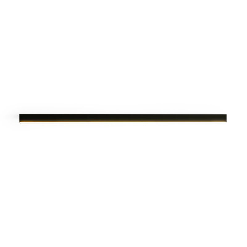 Modern Metal Flush Mount Linear Shape Ceiling Lamp with Acrylic Shade for Living Room