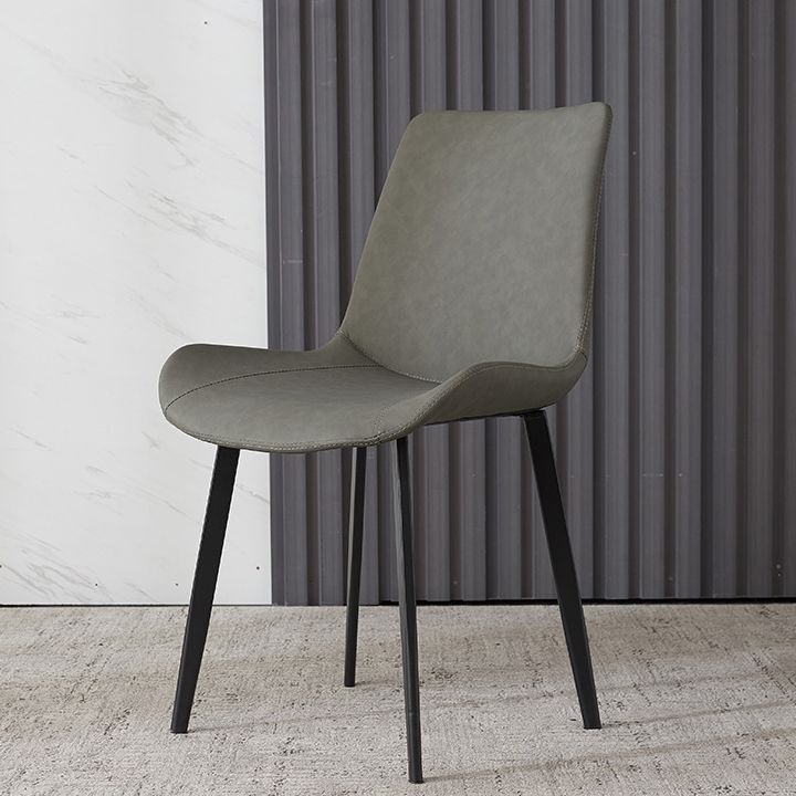 Modern Kitchen Black Sintered Stone Furniture of Standard Height Formal Dining Room Table Set