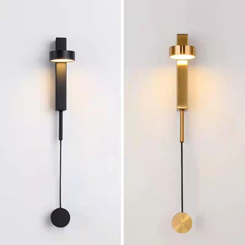 Runde 1 Lichtwandbeleuchtung moderne Metallwandleuchten mit Metallwandleuchten