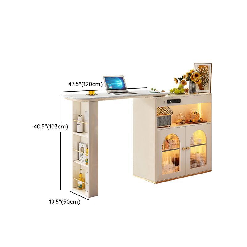 1/2/3 Pieces Modern Sintered Stone Top Multi Purpose Dining Set for Home