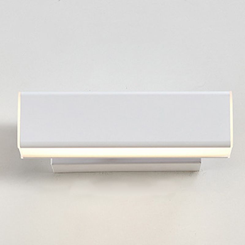 Ajustable de 1 luces de sombra lineal matones de pared de estilo moderno de metal iluminación de pared