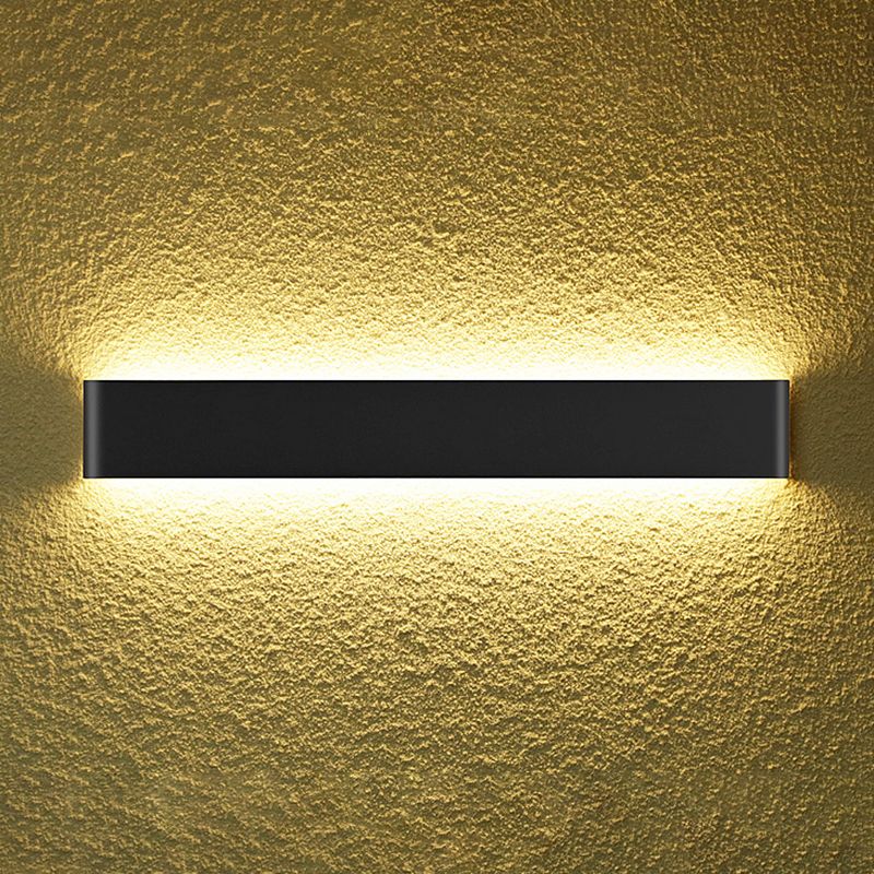 Forme carrée Applexion murale en métal moderne Lumière murale à 1 lumière