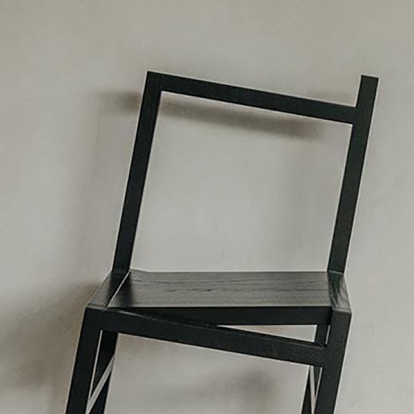 Nordic Style Dining Chairs Solid Wood Dining Chairs for Patio Use