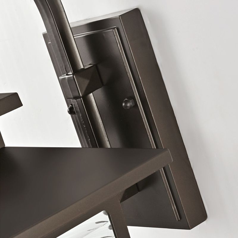 Schmiedeeiseisen Wandlampe Wandleuchte Industrie bewaffneter Außenleuchte im Freien