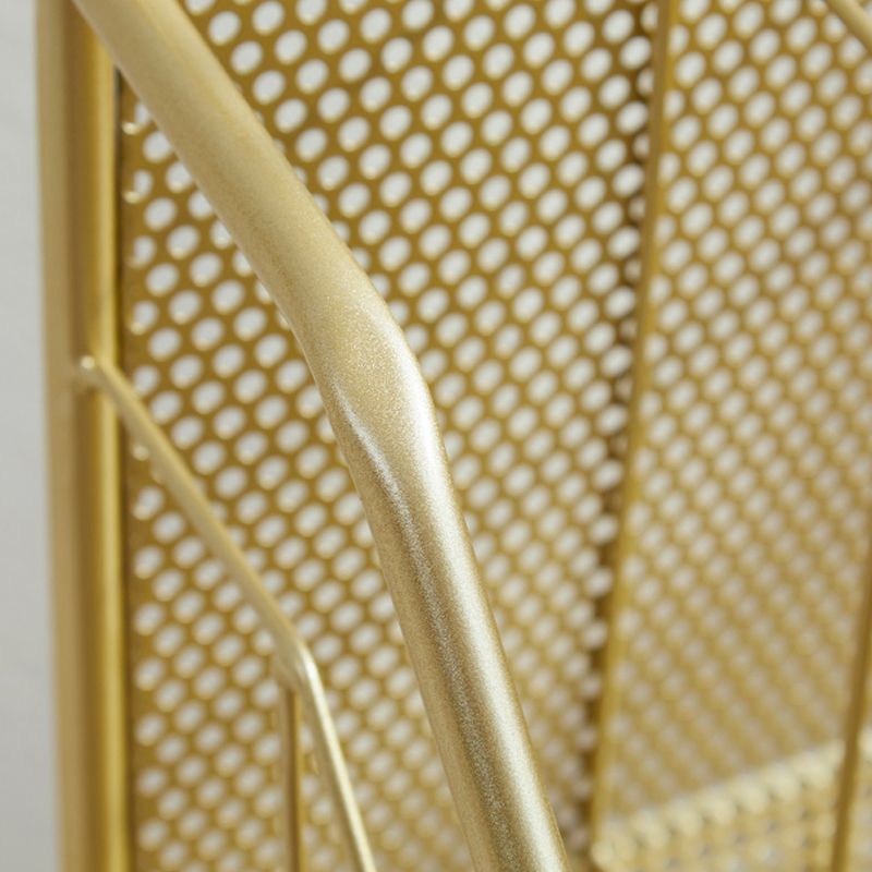 3-Shelf Metal Etagere Bookcase Contemporary Book Shelf,39''H x 11''W