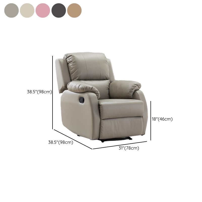 30.7" Wide Standard Recliner Manual-Push Botton Recliner Chair