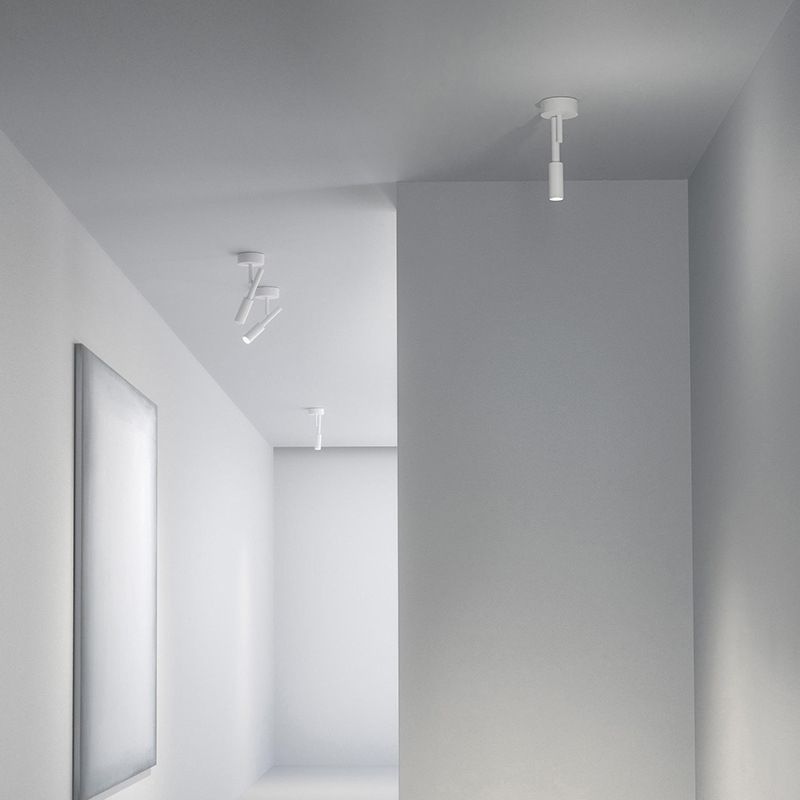 Modern Simple Wall Light Cylinder Shape Wall Lamp with Iron Shade for Bedroom