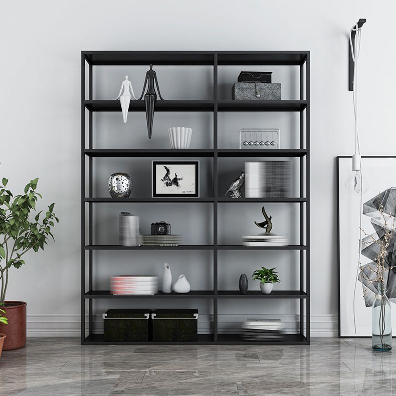 Moderner Stil offener Bücherregal Metal Etagere Bücherregal für Büro